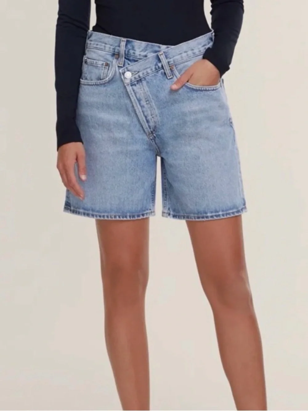 AGOLDE Criss Cross Shorts